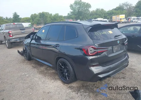 2020 BMW X3 M Competition из США, поврежденный, VIN 5YMTS0C07L9B20858